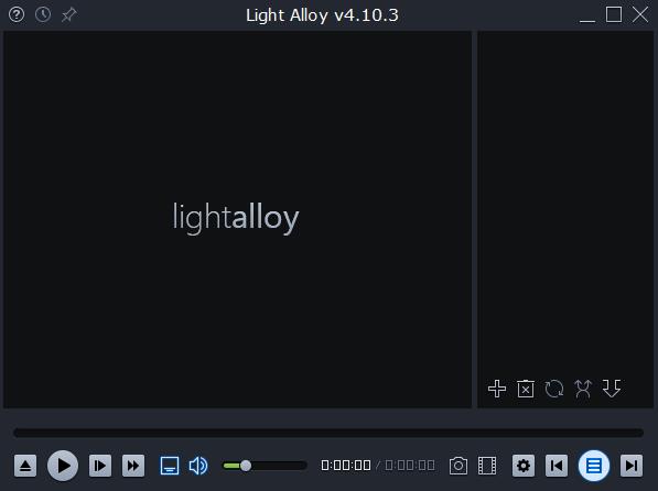 Light Alloy 4.11.1 Okno-playera